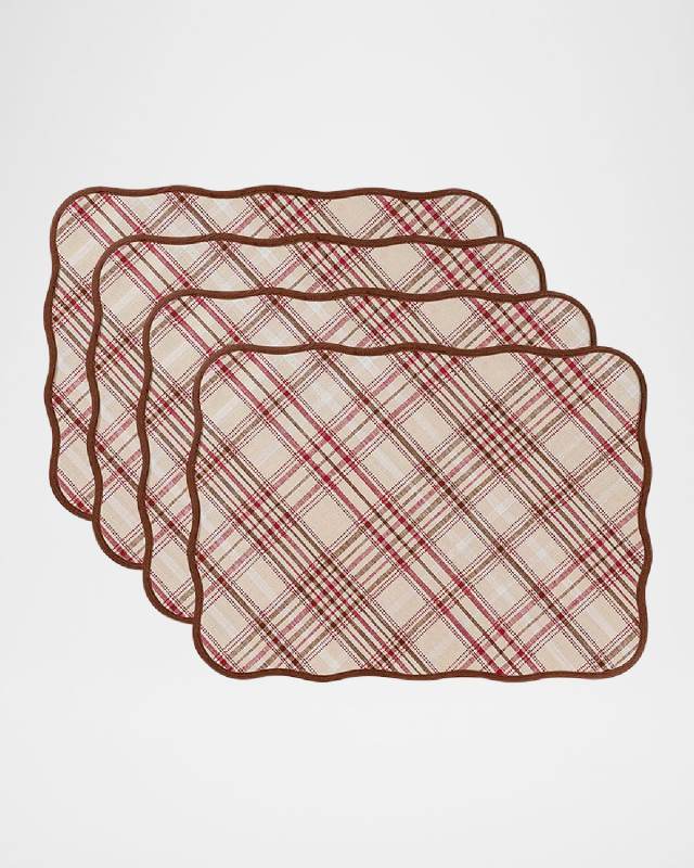 Harvest Tartan Placemats, Set of 4