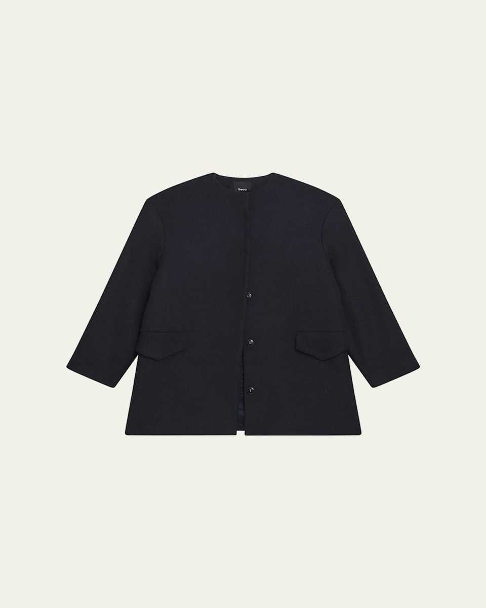 Cape Back Coat
