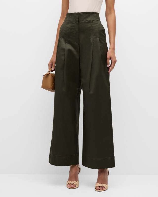 Bennett High Rise Wide-Leg Pants