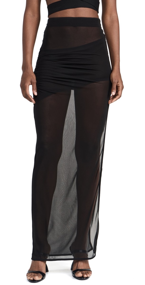 GAUGE81 Tiroi Long Skirt Black