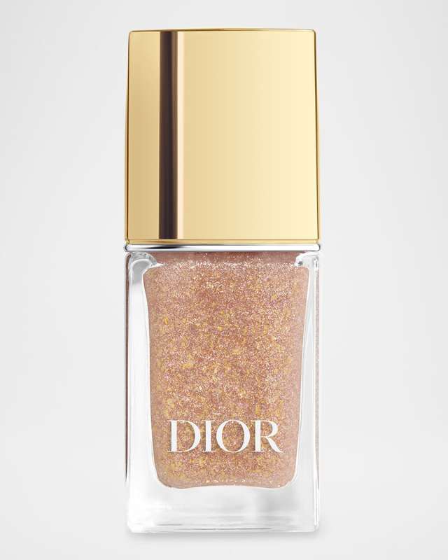 Limited Edition Dior Vernis Shimmer Golden Top Coat Nail Polish