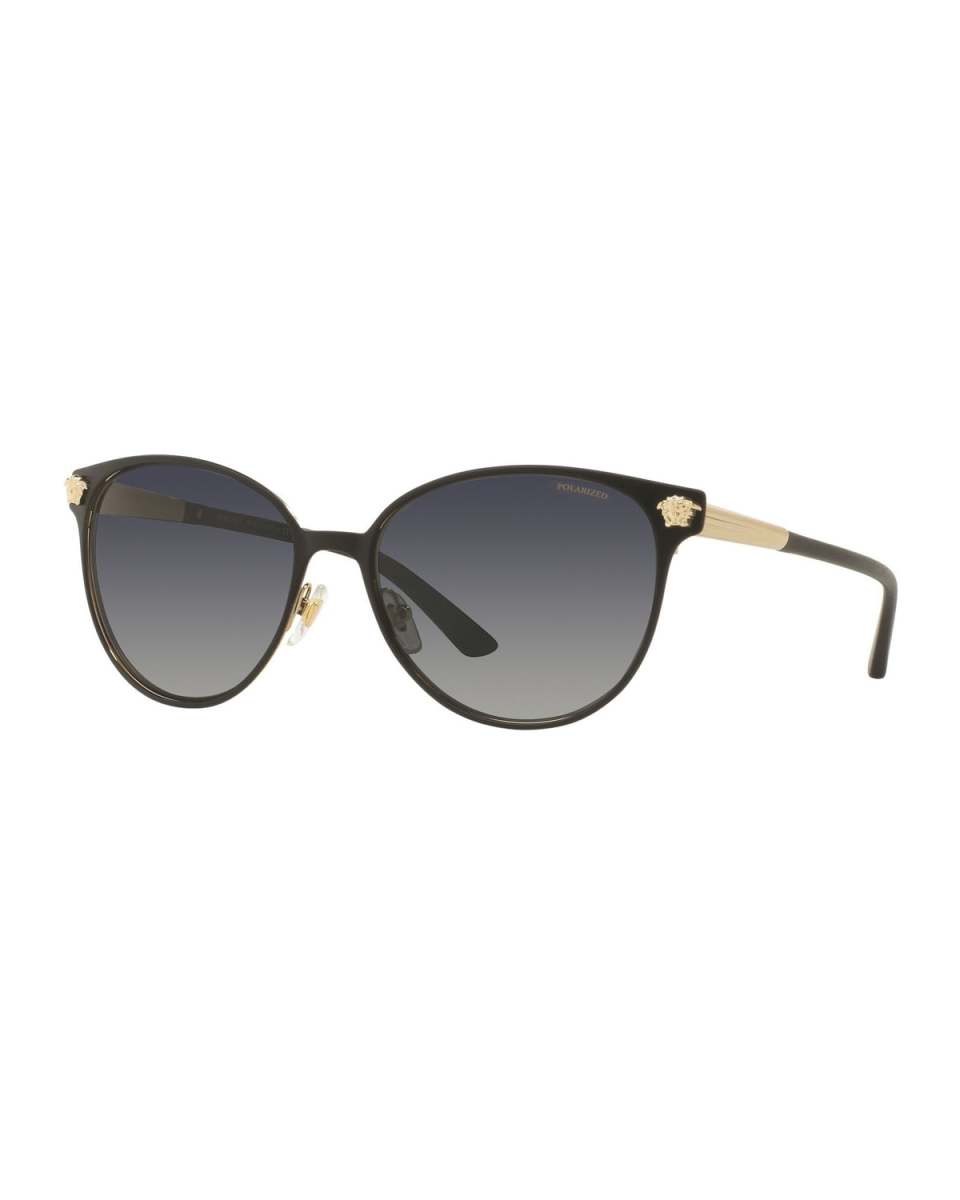 Polarized Medusa Head Round Sunglasses