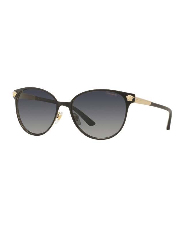 Polarized Medusa Head Round Sunglasses