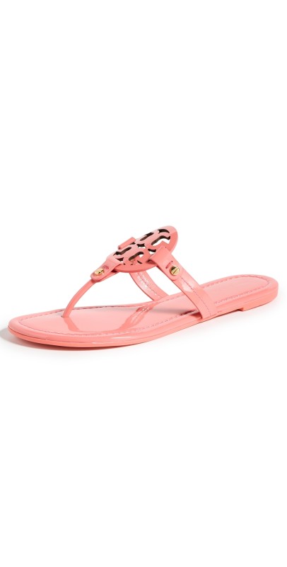 Tory Burch Miller Sandals Coral Crush