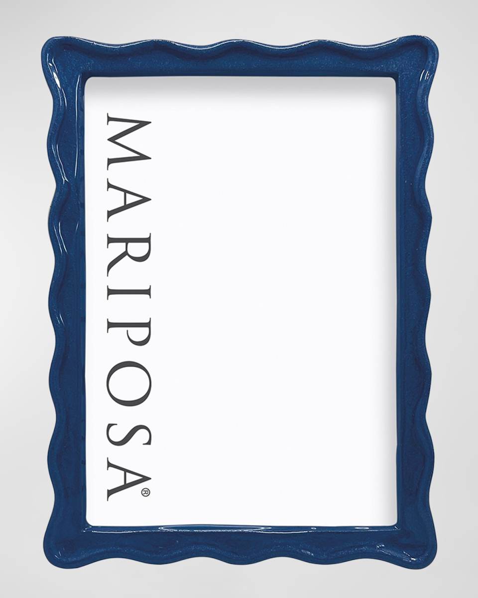Wavy Enamel Frame, 5" x 7"