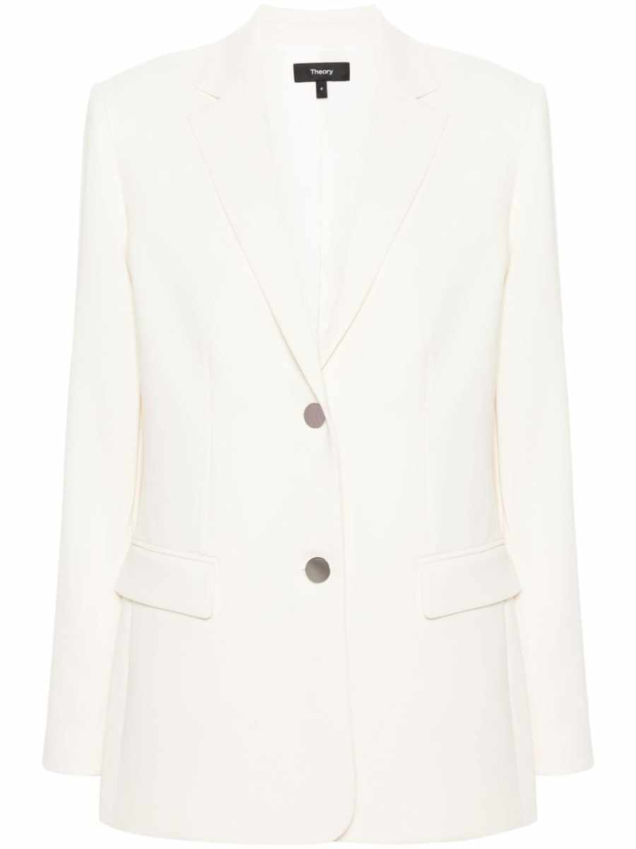 single-breasted blazer