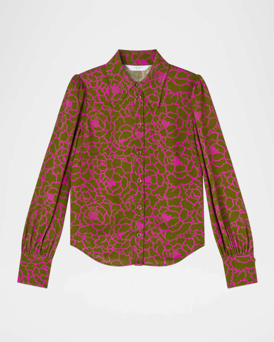 Sonya Floral-Print Viscose Blouse