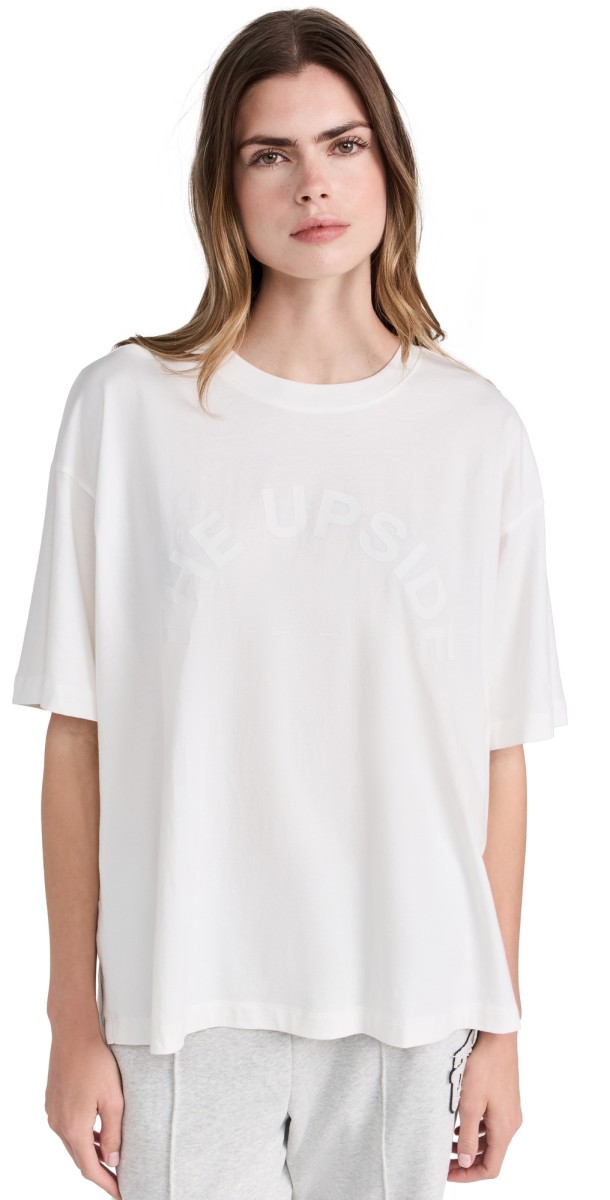 The Upside Laura Tee White