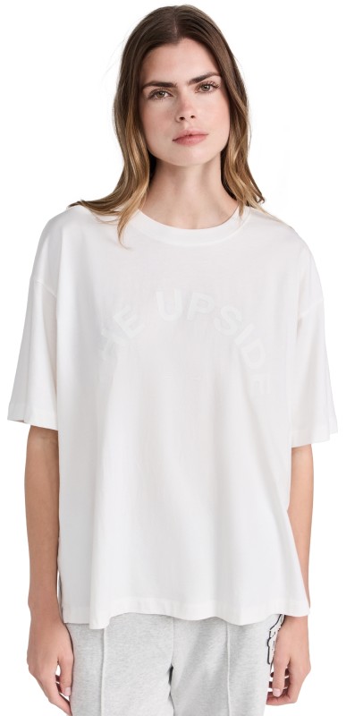 The Upside Laura Tee White