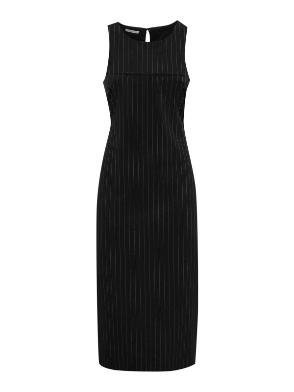 Patrizia Pepe Maxi Robe - Noir