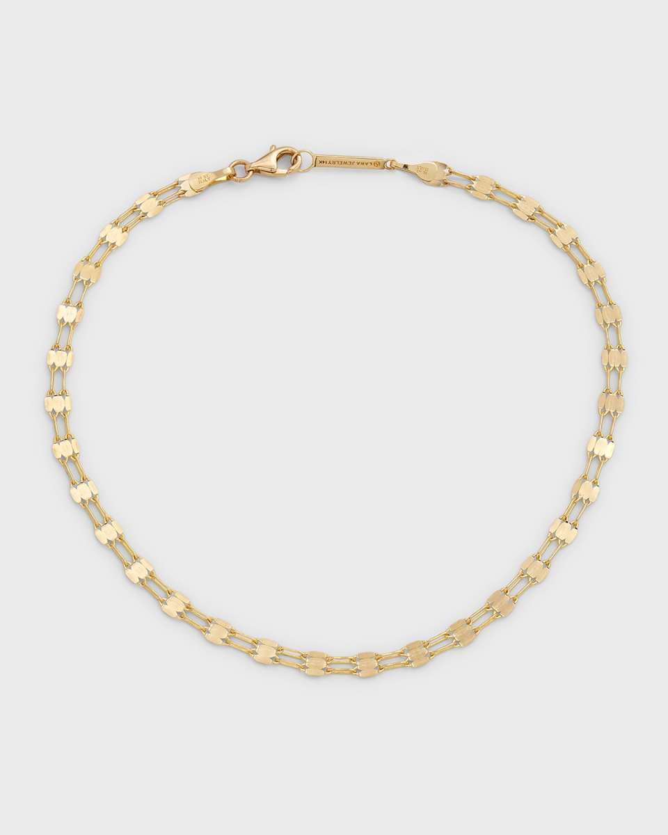 14k St Barts Chain Anklet