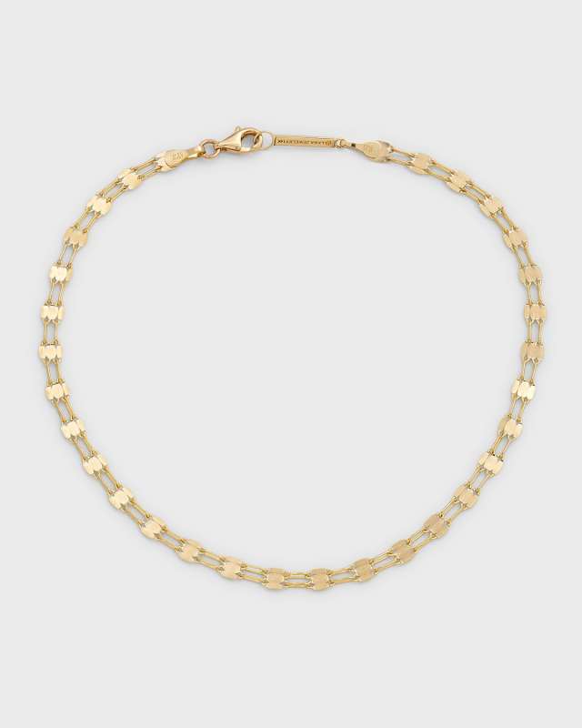 14k St Barts Chain Anklet