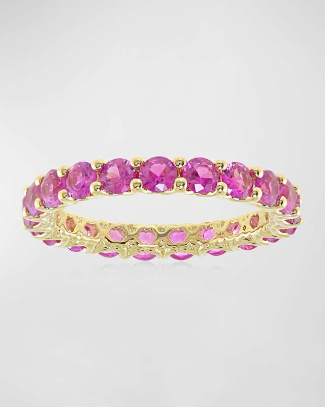 18K Yellow Gold The Hero Emerald Band