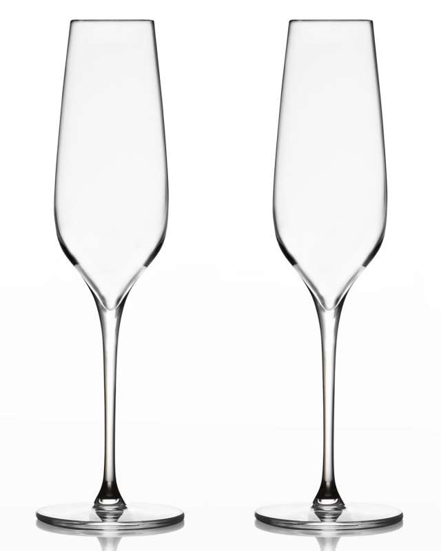 Vie Champagne Flutes, Set of 2