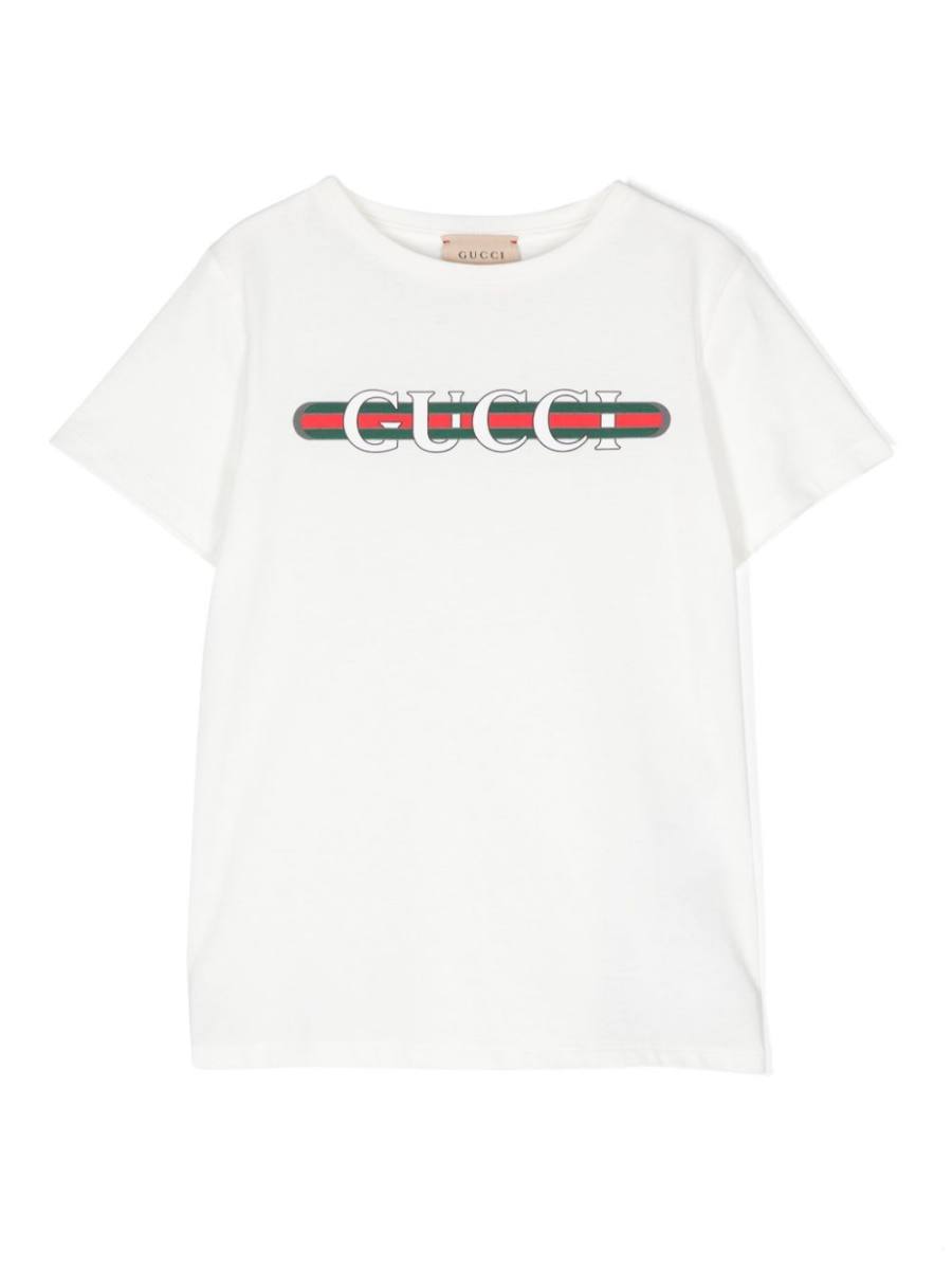 logo-print cotton T-shirt