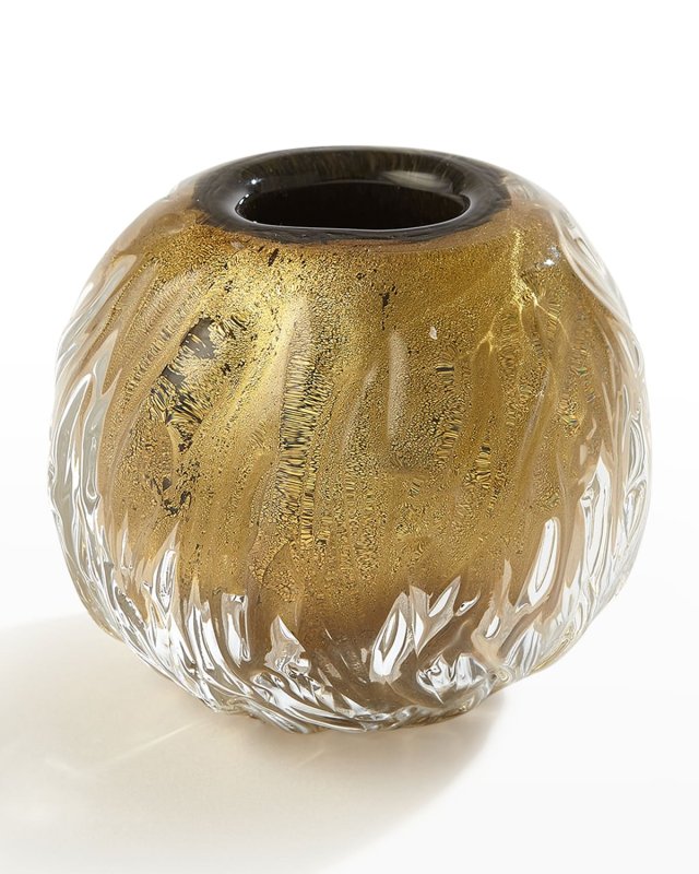 Round Swirl Vase - 5"