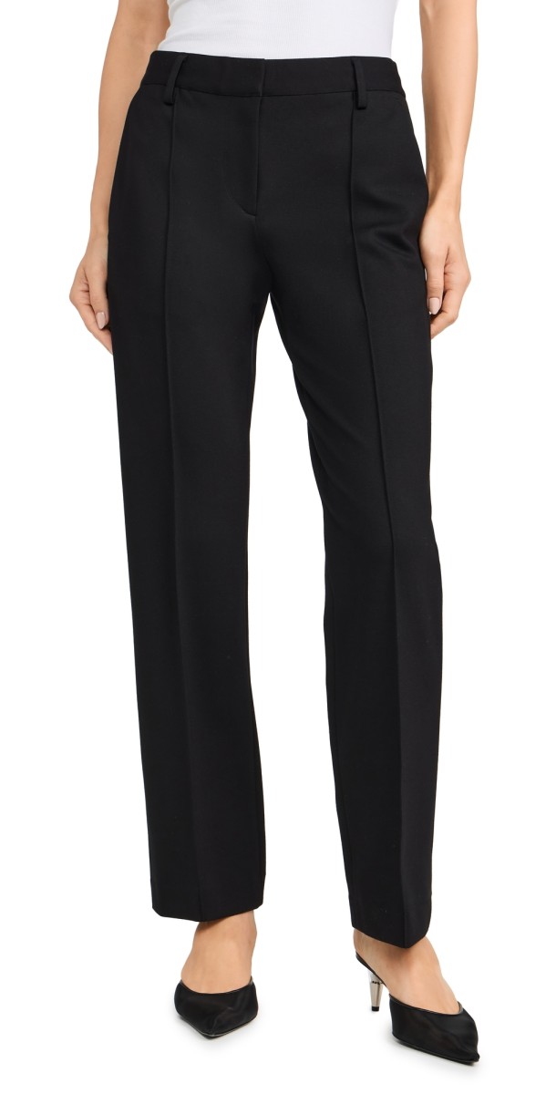 rag & bone Cosette Ponte Pants Black