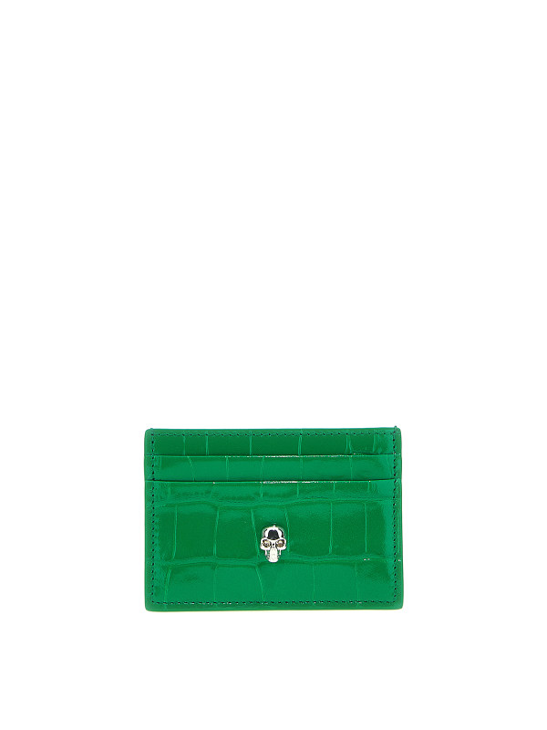 Alexander Mcqueen Portefeuilles - Vert