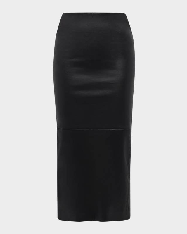 Leather Tube Skirt