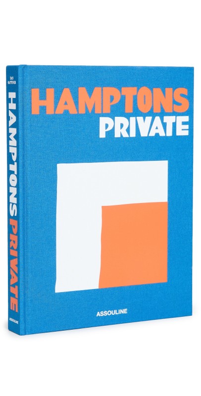 Assouline Hamptons Private Book Blu