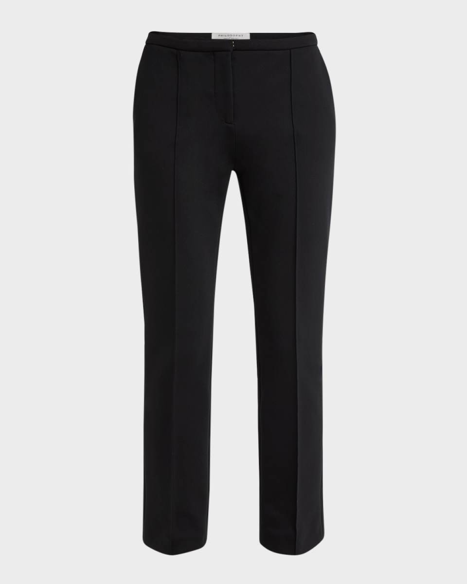 Scuba Cropped Trousers