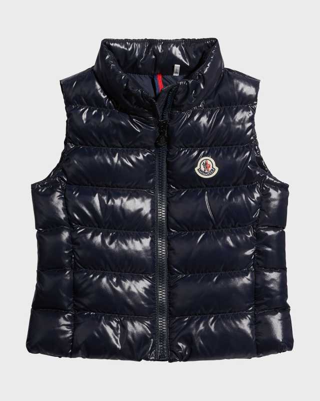 Girl's Ghany Quilted Vest, Size 4-6