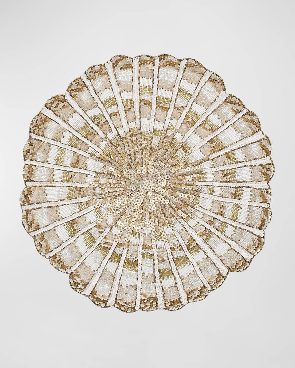 Nautilus Beaded Placemat