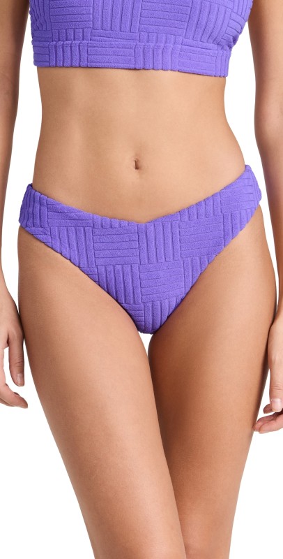 Beach Riot Vanessa Bikini Bottoms Ultra Violet