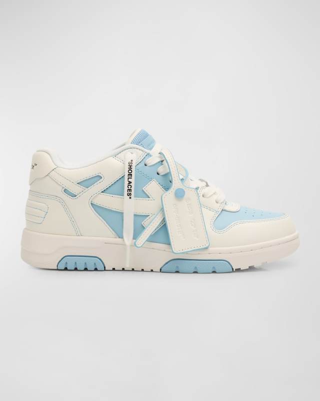 Out Of Office Bicolor Leather Sneakers