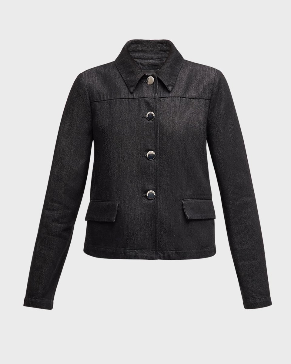 Button-Down Denim Jacket