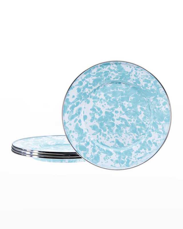 Swirl Sandwich Plates, Set of 4