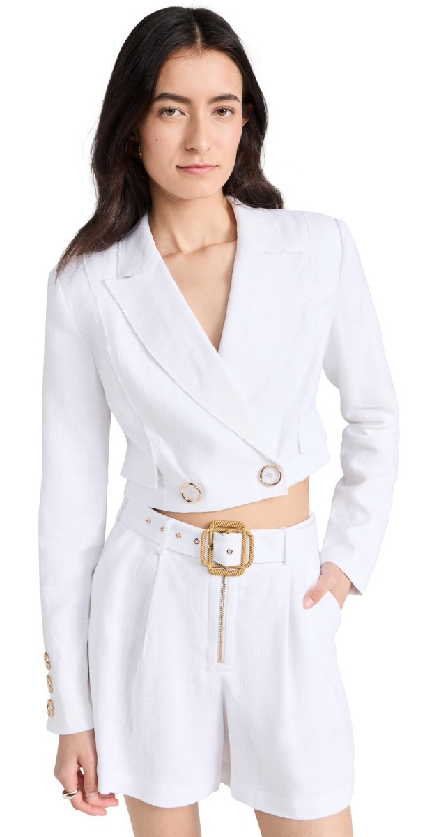 Ramy Brook Emmeline Jacket White