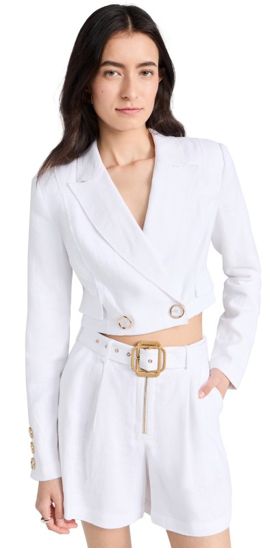 Ramy Brook Emmeline Jacket White