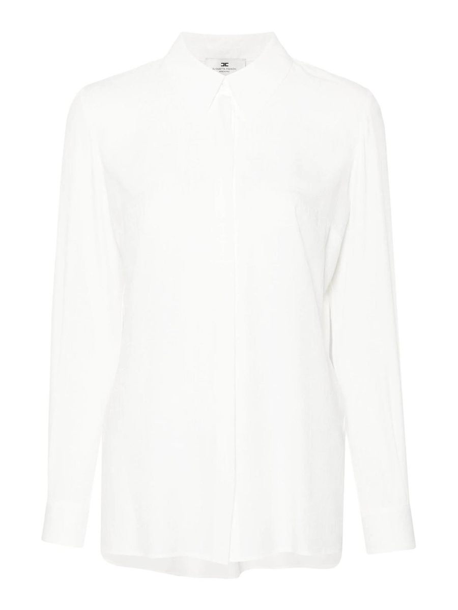 Elisabetta Franchi Chemise - Crème