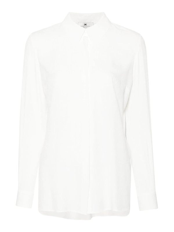 Elisabetta Franchi Chemise - Crème