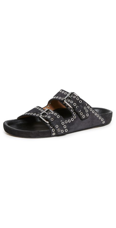 Isabel Marant Lennyo Sandals Faded Black