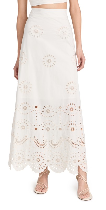 Figue Hortence Skirt Chalk