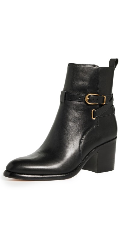 Veronica Beard Sohelia Low Boots Black