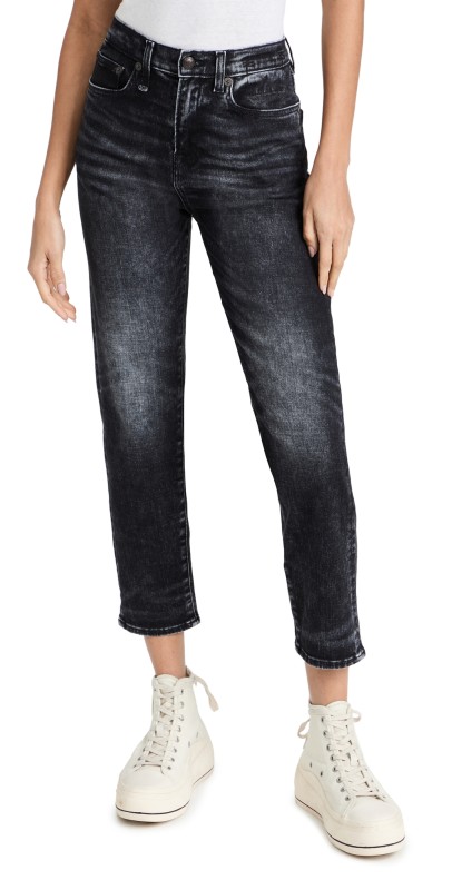 R13 Shelley Slim Morrison Black Pants Morrison Black