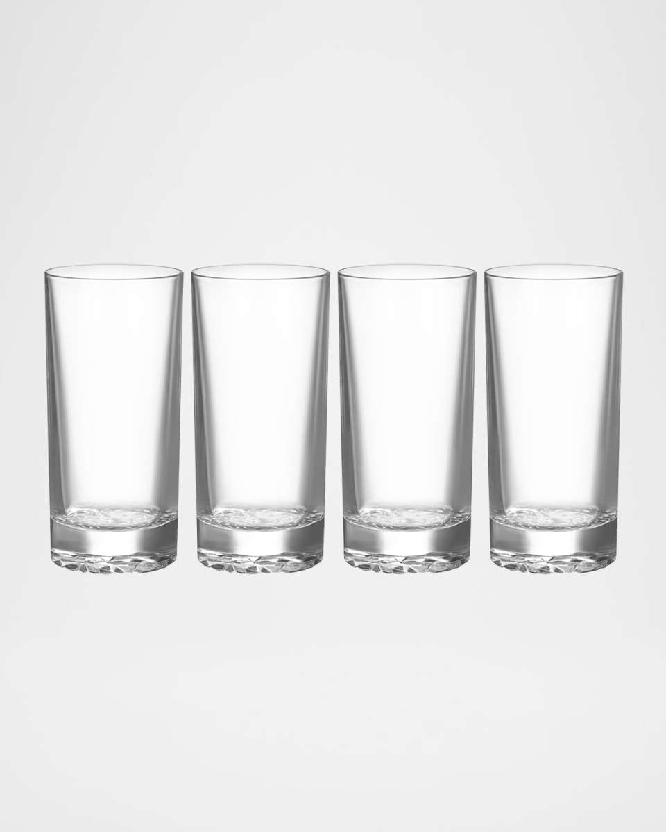 Carat Highball Glasses, Set of 4