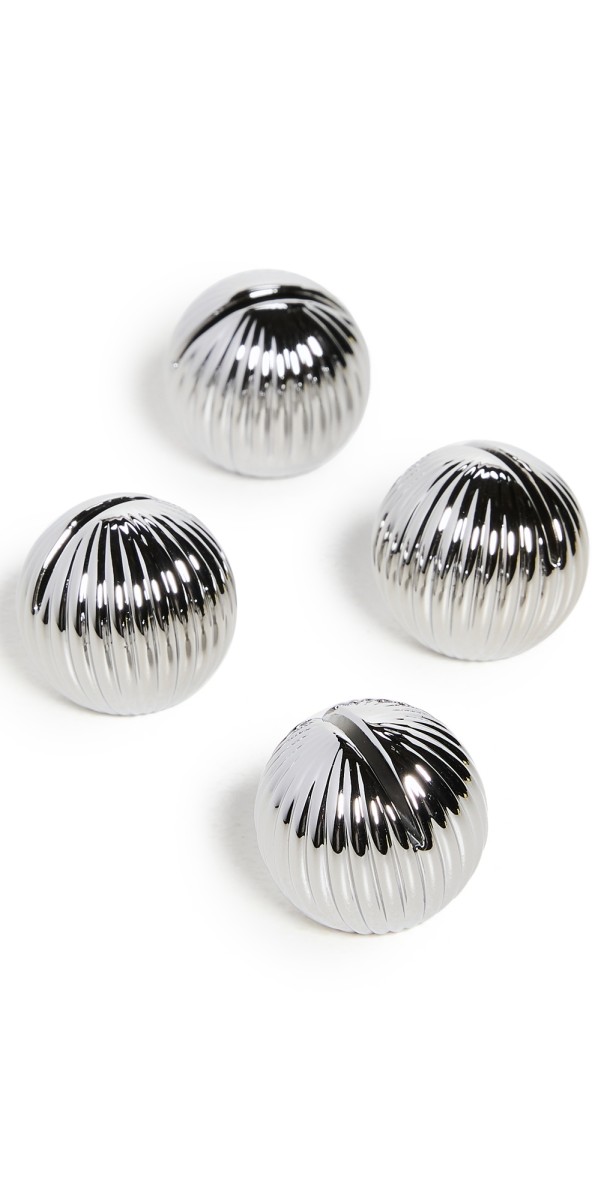 Georg Jensen Bernadotte Table Card Holders Set Stainless Steel