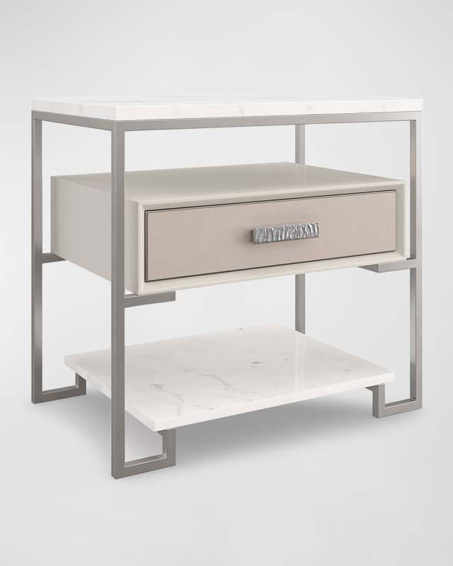 Marbelous Nightstand
