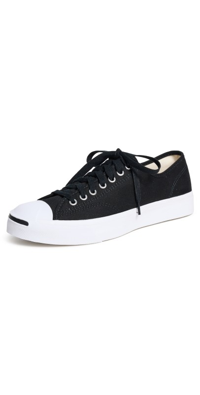 Converse Jack Purcell Canvas Sneakers Black/White/Black