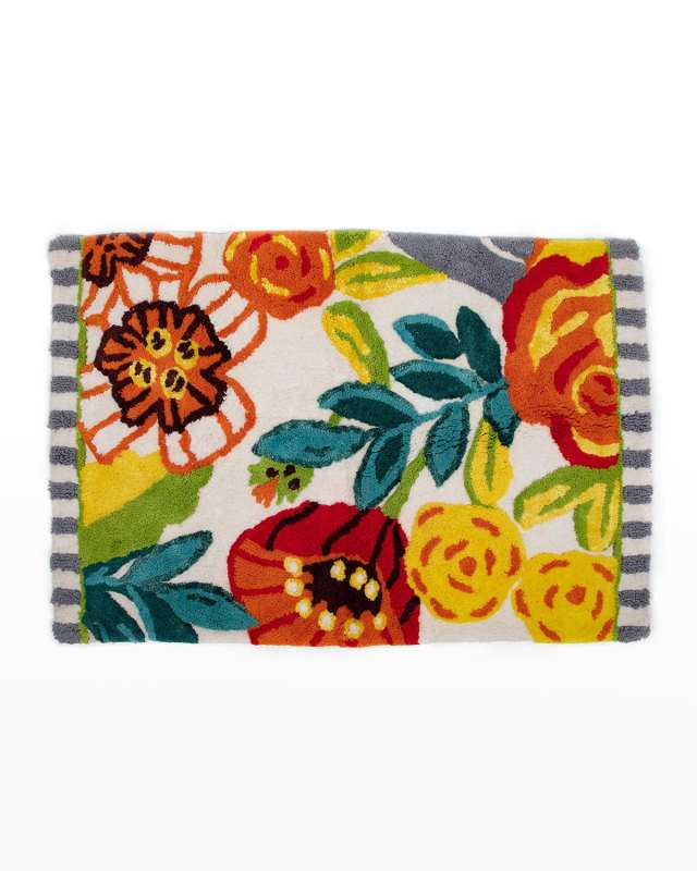 Kira's Garden Bath Rug