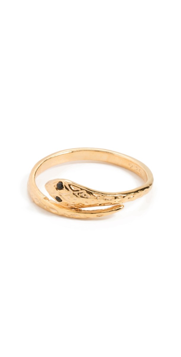 Maison Irem Snake Ring Gold