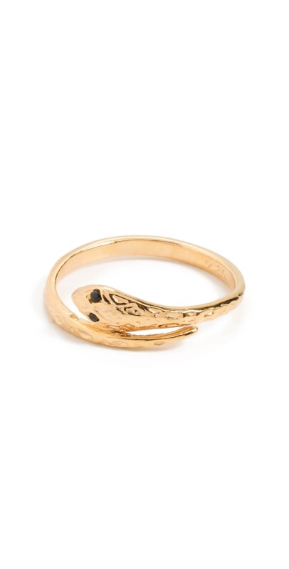 Maison Irem Snake Ring Gold