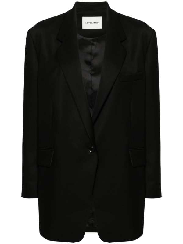 twill blazer