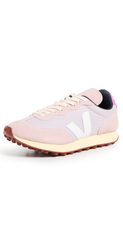 Veja Rio Branco Sneakers Parme/White
