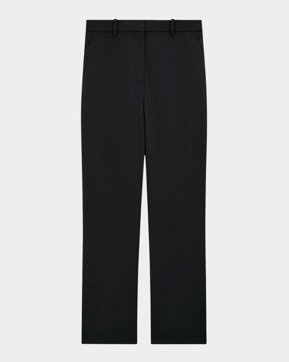 High-Waist Straight Pants