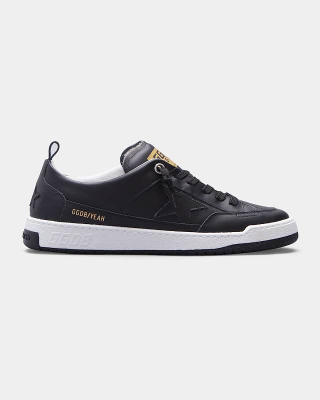 Yeah! Leather Upper And Star Sneakers